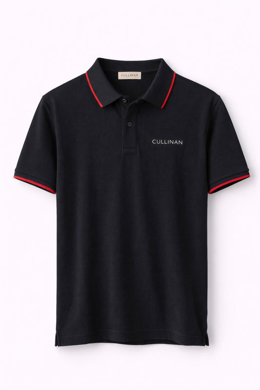 CLN-KOLU CIZGILI POLO YAKA TSHIRT