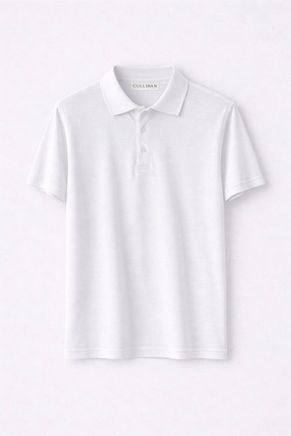 CLN-DUZ LOGOSUZ POLO YAKA T-SHIRT
