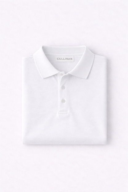 CLN-DUZ LOGOSUZ POLO YAKA T-SHIRT