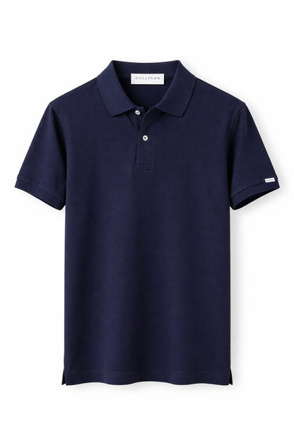 CLN-DUZ LOGOSUZ POLO YAKA T-SHIRT