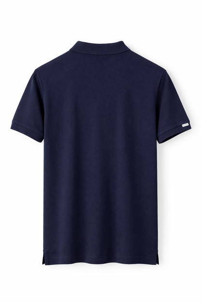 CLN-DUZ LOGOSUZ POLO YAKA T-SHIRT