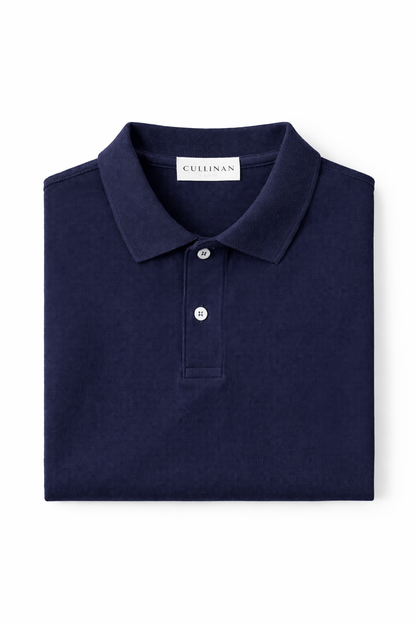 CLN-DUZ LOGOSUZ POLO YAKA T-SHIRT