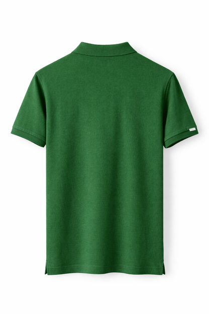 CLN-DUZ LOGOSUZ POLO YAKA T-SHIRT