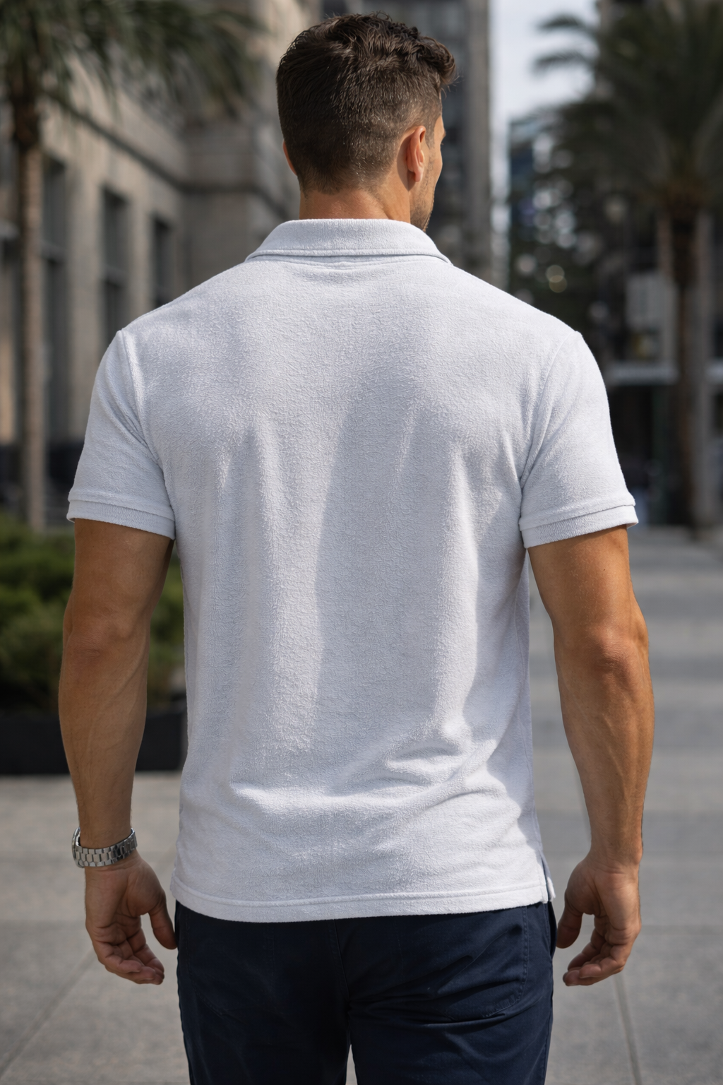 CLN- POLO YAKA HAVLU T-SHIRT