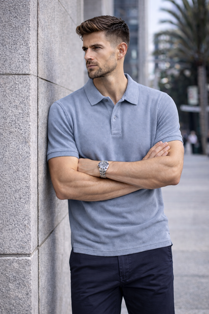 CLN- POLO YAKA HAVLU T-SHIRT