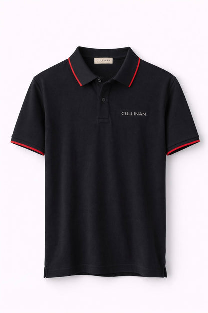 CLN-KOLU CIZGILI POLO YAKA TSHIRT