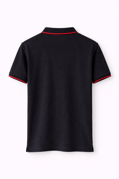 CLN-KOLU CIZGILI POLO YAKA TSHIRT