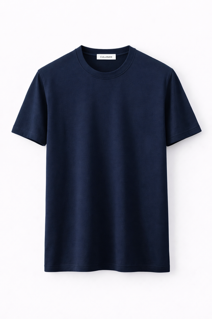CLN- DUZ BISIKLET YAKA TSHIRT