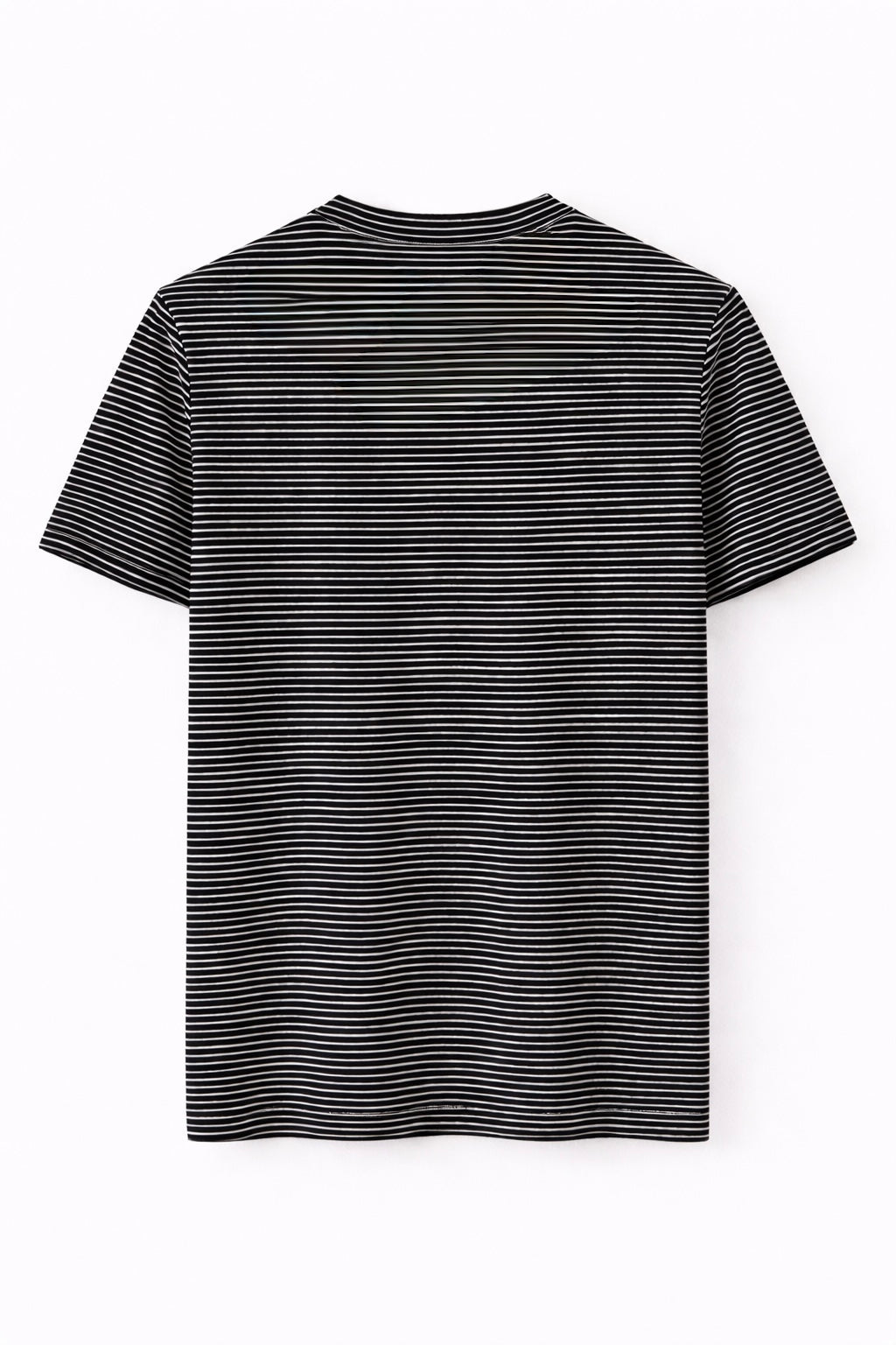 CLN-İNCE SIK ÇIZGILI T-SHIRT BISIKLET YAKA