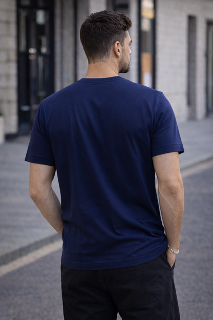 CLN-DOLU BASKI B.YAKA TSHIRT