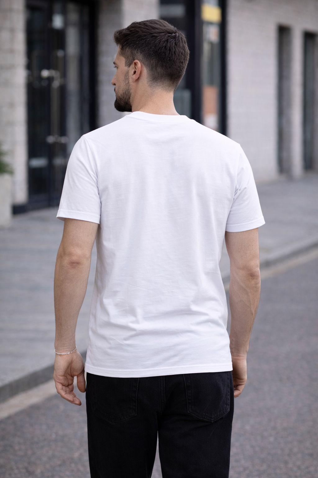 CLN-DOLU BASKI B.YAKA TSHIRT