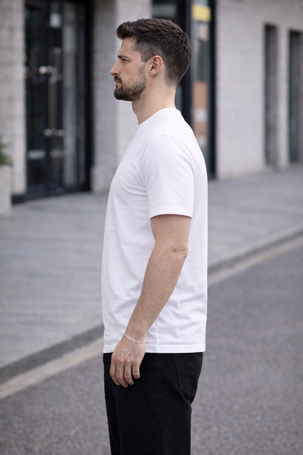 CLN-DOLU BASKI B.YAKA TSHIRT