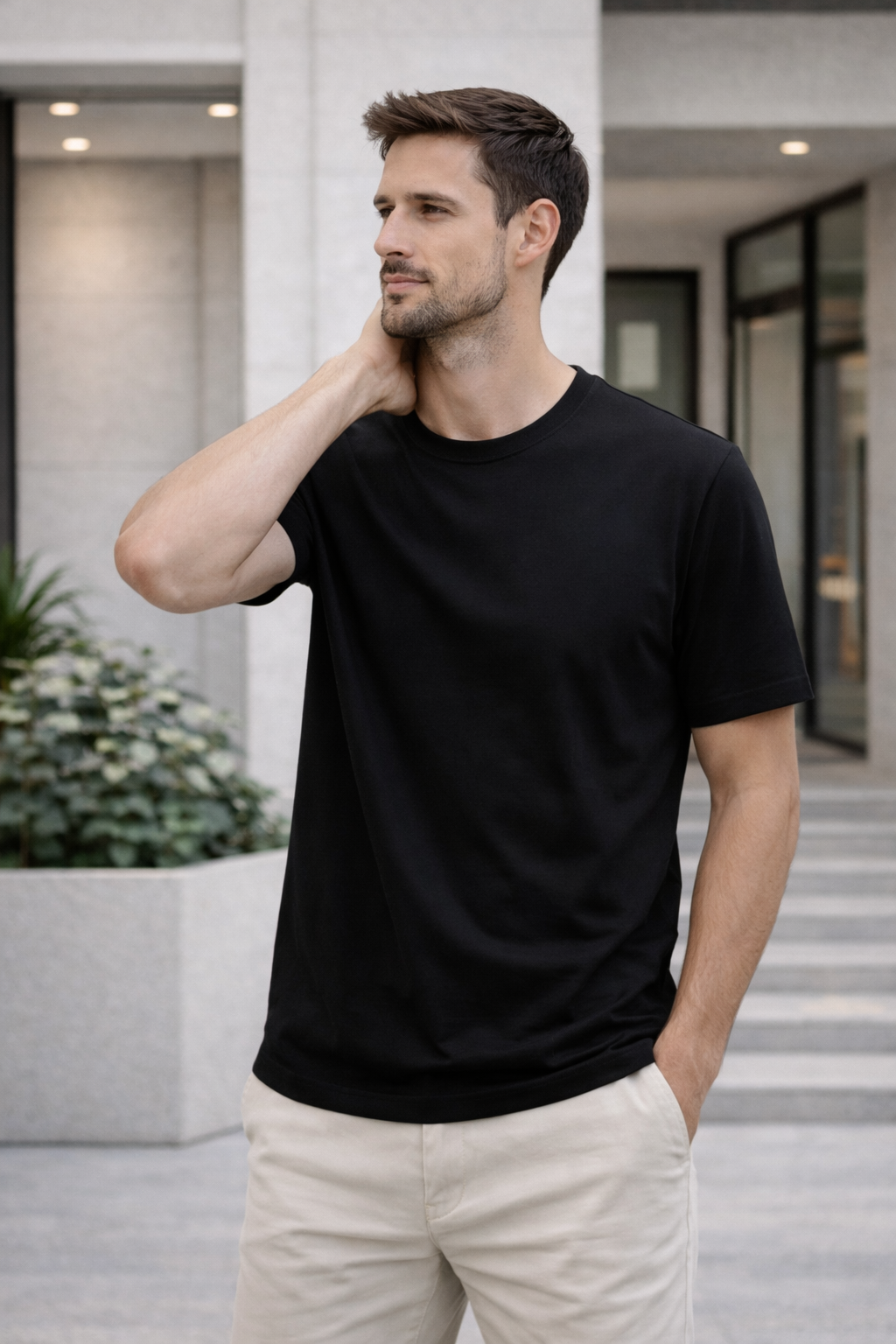 CLN-FANILA BISIKLET YAKA TSHIRT
