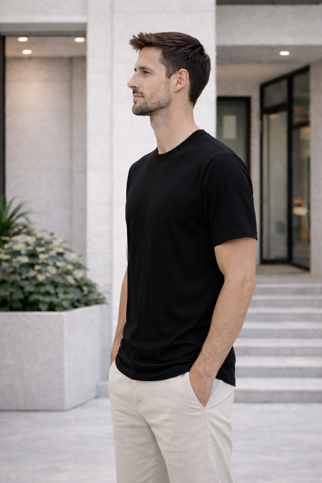 CLN-FANILA BISIKLET YAKA TSHIRT