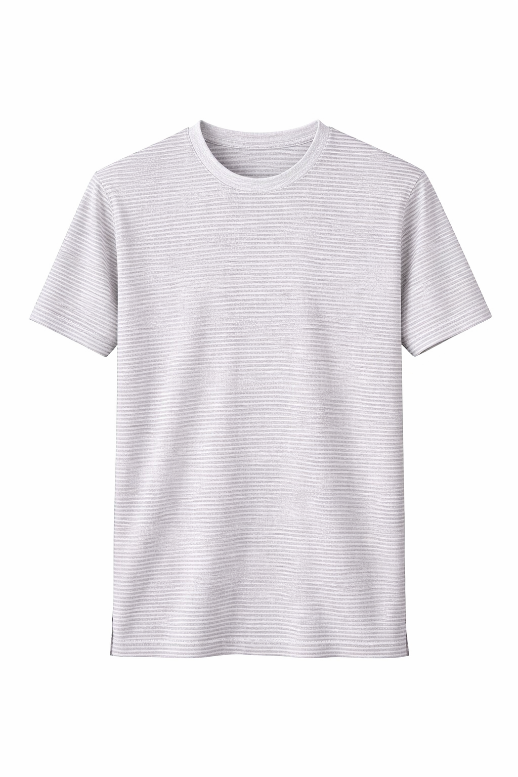 CLN-İNCE SIK ÇIZGILI T-SHIRT BISIKLET YAKA