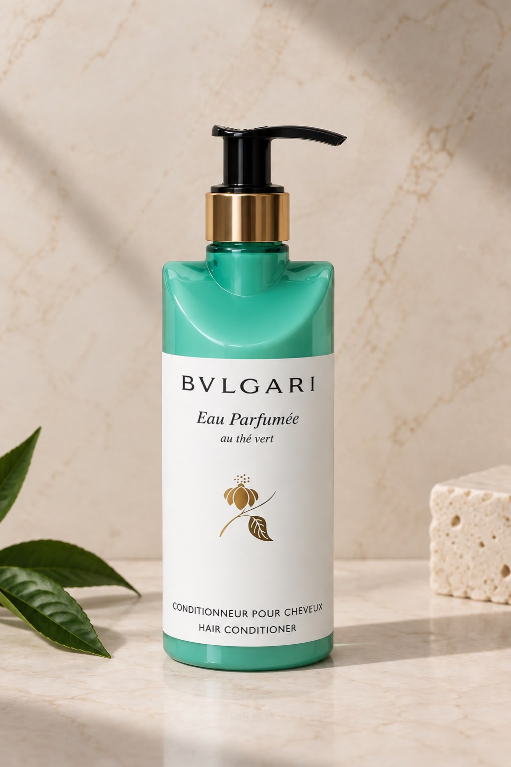Hair Conditioner BVLGARI Eau Parfumée au Thé Vert.